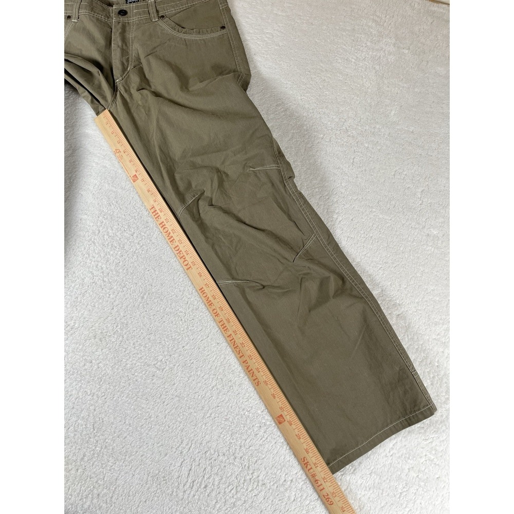 Kuhl Revolvr Khaki Tan Lightweight Pants Men's 34x32 (36x32) Stretch Hiking - Picture 8 of 8